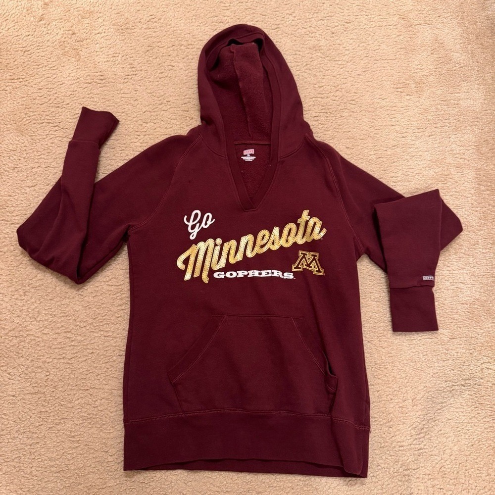 Women's Minnesota Gophers Soffe Hoodie MN Sports Fan U of M Sz XL
